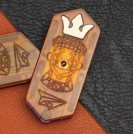 Clown Push Card Fidget Toy